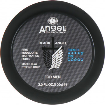 Купить - Angel Professional Black Angel Matte Clay Strong Hold - Матовая глина для укладки волос сильной фиксации