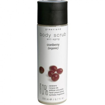 Купить - Greenland Less=More Body Scrub Cranberry - Скраб для тела Клюква