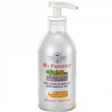 Купить - Ma Provence Savon Liquide Fleur d’Oranger - Жидкое Марсельское мыло с дозатором Цветок апельсина Купить - Ma Provence Savon Liquide Fleur d’Oranger - Жидкое Марсельское мыло с дозатором Цветок апельсина