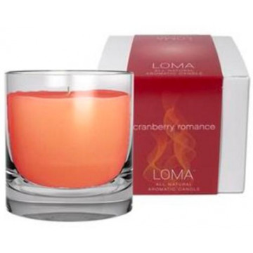 Купить - Loma Cranberry Romance Candle - Ароматическая свеча с ароматом клюквы "Романтика"