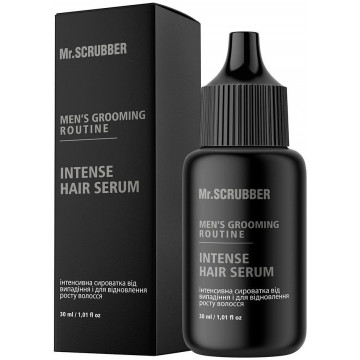 Купить - Mr.Scrubber Men's Grooming Routine Intense Hair Serum - Интенсивная сыворотка от выпадения и восстановления роста волос