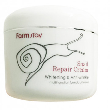 Купить - FarmStay Snail Repair Cream - Восстанавливающий крем с экстрактом улитки