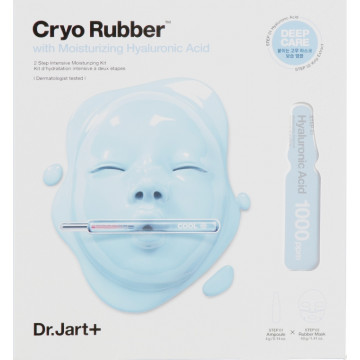 Купить - Dr.Jart+ Cryo Rubber With Moisturizing Hyaluronic Acid - Увлажняющая альгинатная маска с гиалуроновой кислотой