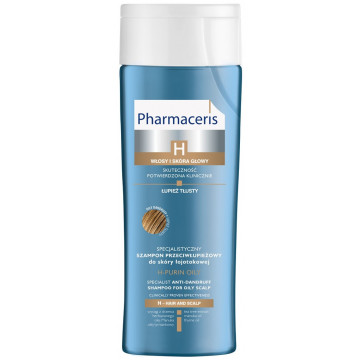 Купить - Pharmaceris H-Purin Specialist Anti-Dandruff Shampoo For Oily Scalp - Шампунь против перхоти для жирной кожи головы