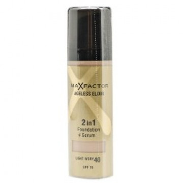 Купить - Max Factor Ageless Elixir 2 в 1 Foundation + Serum - Тональная основа для лица