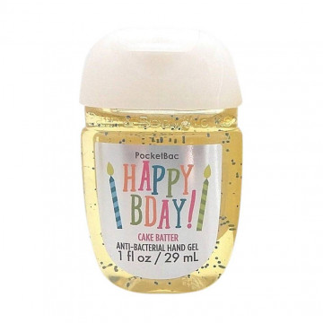 Купить - Bath & Body Works Happy BDay (Cake Batter) - Антисептический гель для рук
