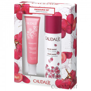 Купить - Caudalie Vinosource Sorbet Set - Набор очищение и увлажнение "Виносурс Сорбет"