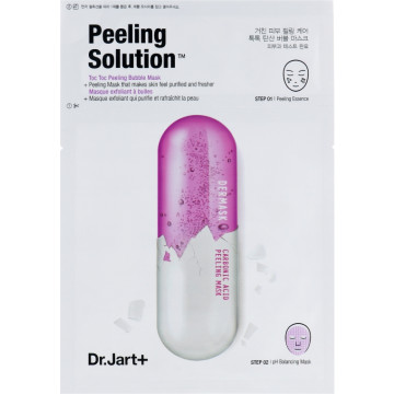 Купить - Dr. Jart+ Dermask Ultra Jet Peeling Solution - Тканевая 2-х ступенчатая пилинг-маска