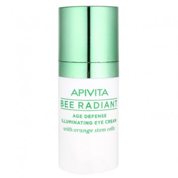 Купить - Apivita Bee Radiant Eye Cream - Крем для кожи вокруг глаз для сияния и защиты от преждевременного увядания со стволовыми клетками апельсина