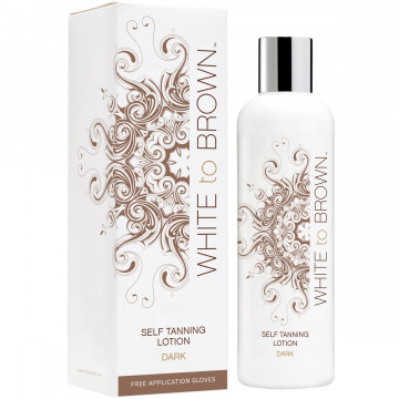 Купить - White to Brown Self Tanning Lotion Dark - Лосьон-автозагар