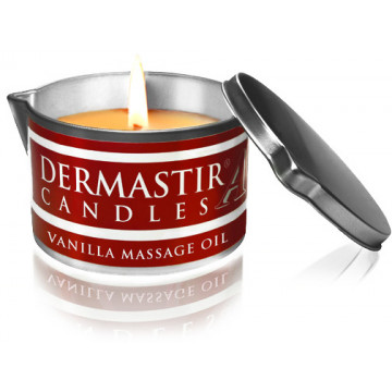 Купить - Dermastir Massage Candle Oil Vanilla -  Массажная свеча Ваниль