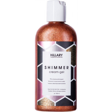 Купить - Hillary Shimmer Cream-Gel - Шиммер крем-гель для тела