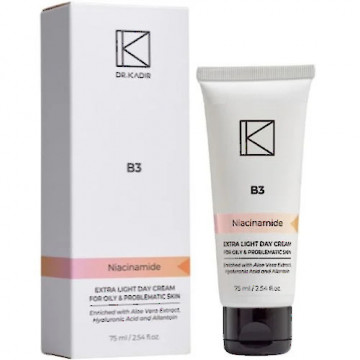 Купить - Dr. Kadir B3 Extra Light Day Cream for Oily and Problematic Skin - Экстралегкий крем для проблемной и жирной кожи