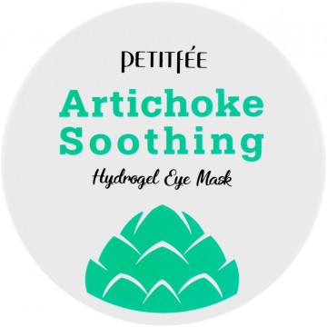 Купить - Petitfee & Koelf Artichoke Soothing Eye Mask - Гидрогелевые успокаивающие патчи для кожи вокруг глаз с экстрактом артишока