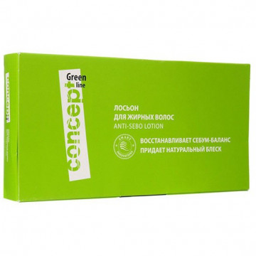 Купить - Concept Green Line Anti-Sebo Lotion - Лосьон для жирных волос