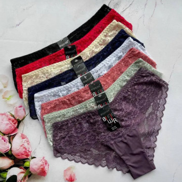 Купить - Biweier 675 - Женские красивые трусики с "V"образным вырезом сзади