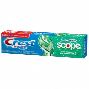 Купить - Crest Complete Multi-Benefit Whitening Scope Minty Fresh Striped - Отбеливающая зубная паста