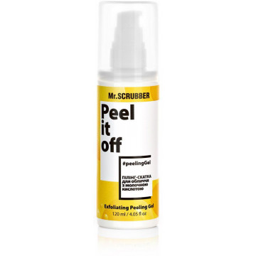 Купить - Mr.Scrubber Peel It Off Exfoliating Peeling Gel - Пилинг-скатка для лица
