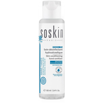 Купить - Soskin 2 In 1 Skin Conditioning Hand Sanitizer - Дезинфицирующий увлажняющий гель для кожи рук 2 в 1