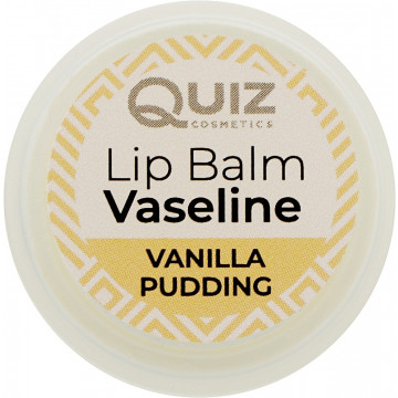 Купить - Quiz Cosmetics Vaseline Lip Therapy "Vanilla Pudding" - Бальзам для губ с вазелином "Ванильный пудинг"