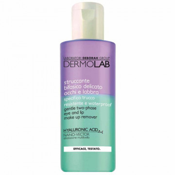 Купить - Deborah Gentle Two-Phase Eye and Lip Make Up Remover - Двухфазный лосьон для снятия макияжа с глаз и губ