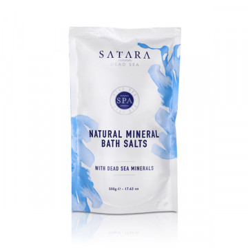 Купить - Satara Dead Sea Mineral Bath Salts - Минеральная соль Мертвого моря для ванн