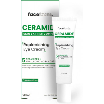 Купить - Face Facts Ceramide Replenishing Eye Cream - Восстанавливающий крем для кожи вокруг глаз с керамидами