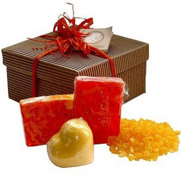 Купить - Attirance - Набор для ванны "Цитрусовый" из 4-х предметов