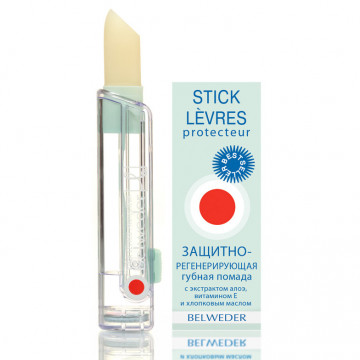 Купить - Belweder protective-regenerating lipstick with aloe extract - Защитно-регенерирующая губная помада с экстрактом алоэ