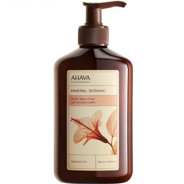 Купить - Ahava Mineral Botanic Velvet Body Lotion Hibiscus & Fig - Нежное молочко для тела Гибискус и Инжир