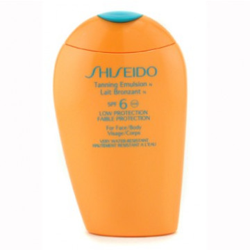Купить - Shiseido Tanning Emulsion N - Эмульсия для лица и тела для загара водостойкая SPF 6