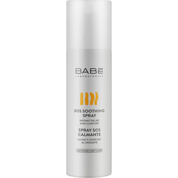 Купить - Babe Laboratorios Body Line SOS Soothing Spray - Успокаивающий SOS-спрей для раздраженной и атопической кожи