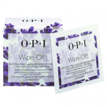 Купить - OPI Nail Lacquer Wipes - Салфетки для снятия лакового покрытия 10 шт