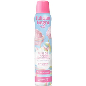 Купить - Tulipan Negro Body Deo Spray - Дезодорант-спрей "Хлопковое облако"