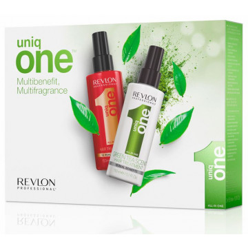 Купить - Revlon Professional Uniq One Duo Pack Ht Classic/Ht Green Tea - Набор для волос "Зеленый чай"