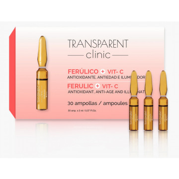 Купить - Transparent Clinic Ferulic + Vit C - Концентрат антивозрастной с феруловой кислотой и ДМАЕ