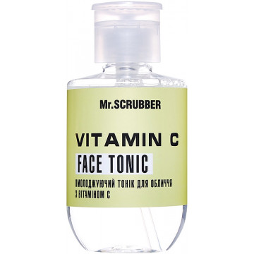 Купить - Mr.Scrubber Face ID. Vitamin C Face Tonic - Омолаживающий тоник для лица с витамином C