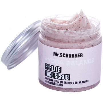 Купить - Mr.Scrubber Hydra Balance Perlite Face Scrub - Перлитовый скраб для лица с двумя видами гиалуроновой кислоты