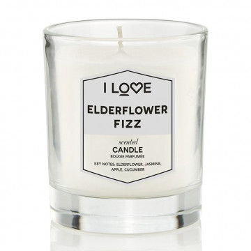 Купить - I Love Elderflower Fizz Scented Candle - Ароматическая свеча "Коктейль из бузины"