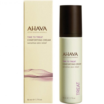 Купить - Ahava Time To Treat Comforting Cream - Успокаивающий крем для лица для чувствительной кожи