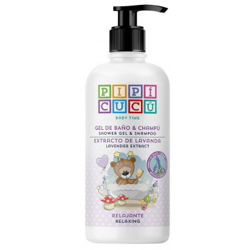 Купить - La Cabine Pipi Cucu Lavander Shower Gel & Shampoo - Детский шампунь-гель "Лаванда"