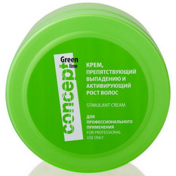 Купить - Concept Green Line Hair Loss Reducing And Stimulant Cream - Крем, препятствующий выпадению и активизирующий рост волос 