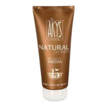 Купить - Akys Natural Tanning - Солнцезащитная эмульсия для лица и тела SPF 15