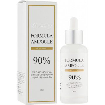 Купить - Esthetic House Formula Ampoule Gold Snail 90% - Омолаживающая сыворотка для лица