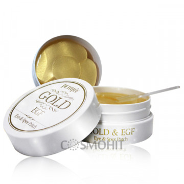 Купить - Petitfee & Koelf Gold&EGF Eye&Spot Patch - Гидрогелевые патчи для глаз с золотом и EGF