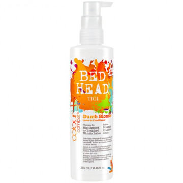 Купить - Tigi Bed Head Colour Combat Dumb Blonde Leave-In Conditioner - Восстанавливающий и сохраняющий цвет волос несмываемый бальзам для блондинок