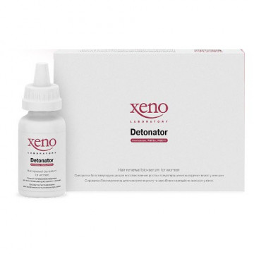 Купить - Xeno Laboratory Detonator For Women - Сыворотка биостимулирующая для восстановления роста волос при облысении у женщин 4*30 мл
