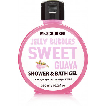 Купить - Mr.Scrubber Jelly Bubbles Shower & Bath Gel "Sweet Guava" - Гель для душа