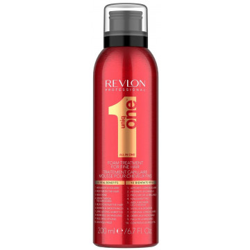 Купить - Revlon Professional Uniq One Fine Hair Foam Treatment - Несмываемая пенка-маска для тонких волос