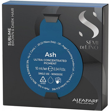 Купить - Alfaparf Semi Di Lino Sublime Brown & Dark Ultra Concentrated Pigment Ash - Пигмент-уход для темных волос